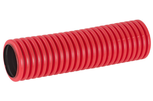 Труба для защиты кабеля гибкая тип 750 красная d=125мм (50м, муфта)